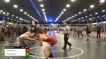 Match - Jason Brauning, Vacaville Wrestling Club vs Daniel Schuman, Mwc