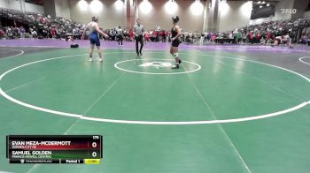 175 lbs Cons. Round 2 - Samuel Golden, Francis Howell Central vs Evan Meza-mcdermott, Garden City HS