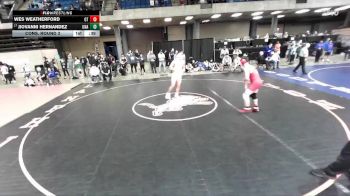 175 lbs Cons. Round 3 - Jiovanni Hernandez, Unattached vs Wes Weatherford, Ottawa Township