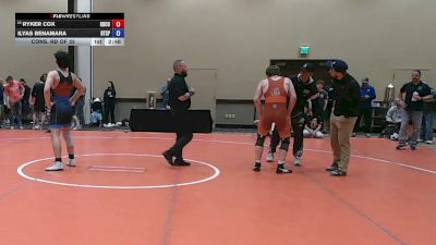 175 lbs Cons. Rd Of 32 - Ryker Cox, KD / Curby vs Ilyas Benamara, Beat The Streets Philadelphia