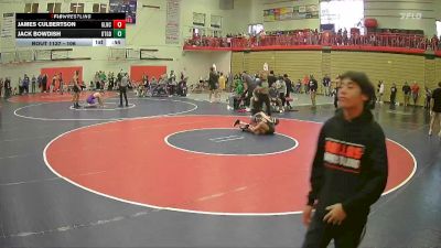 106 lbs Cons. Round 6 - Jack Bowdish, Battle Ground vs James Culbertson, Glencoe