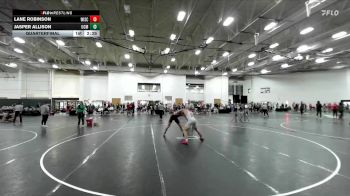 157 lbs Quarterfinal - Lane Robinson, Wisconsin vs Jasper Allison, Central Missouri
