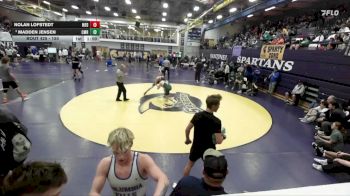 150 lbs Quarterfinal - Madden Jensen, Great Falls CMR vs Nolan Lofstedt, Mead