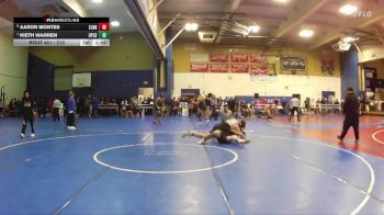 215 lbs Quarterfinal - Kieth Warren, Upland vs Aaron Montes, Eleanor Roosevelt