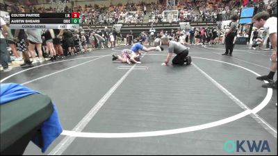 140 lbs Consolation - Colten Partee, Elgin Wrestling vs Austin Shears, Choctaw Ironman
