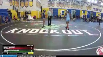 140 lbs Cons. Round 2 - Nehemie Gregoire, Apopka vs Jessy Jarret, Dr. Phillips