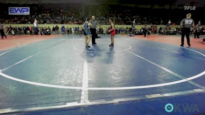 125 lbs Round Of 16 - Jaxon Bohannon, Elgin Wrestling vs Kaisley Taber, Hennessey Takedown Club