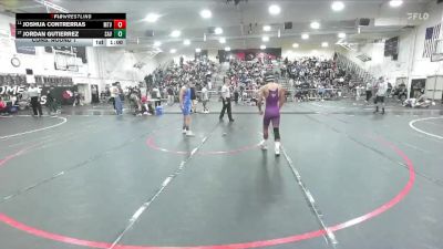 132 lbs Cons. Round 1 - Joshua Contrerras, Mountain View vs Jordan Gutierrez, Santa Ana Valley