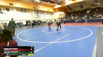 152 lbs Round 1 - Marlaina Dokey, Shiprock vs Taylor Colquitt, Mayer HS