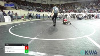 49 lbs Round Of 16 - Isaiah Brown, Elgin Wrestling vs Hadley-Glen Smith, Coweta Tiger Wrestling