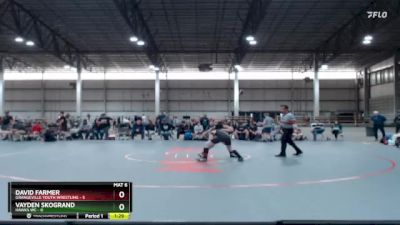 102 lbs Round 3 (4 Team) - David Farmer, Grangeville Youth Wrestling vs Vayden Skogrand, Hawks WC