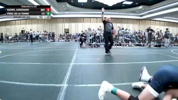 120 lbs Round Of 128 - Daniel Agredano, Khutulun vs Fidel De La Torre, Little Vikings WC