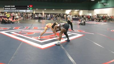 138 lbs Consi Of 64 #2 - Leland Cline, VA vs Samuel Gantt, NC