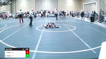 61 lbs Quarterfinal - Jessie Kelly, Savage House WC vs Grey Dias, Shootbox WC