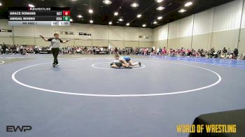 120 lbs Rr Rnd 1 - Grace Romans, Best Trained 7-12 1 vs Abigail Rivero, Scrappers 7-12