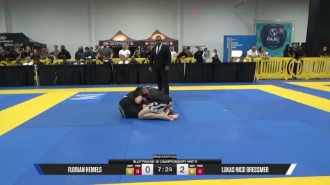 Lukas Nico Bressmer vs Florian Hemels 2026 Pan IBJJF Jiu-Jitsu No-Gi Championship