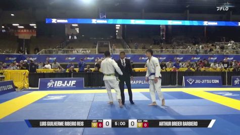 Arthur Breier Barbiero vs Luis Guilherme Ribeiro Reis 2026 Pan Jiu Jitsu IBJJF Championship
