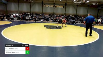 163 lbs Round Of 32 - Eric Broadie, Bergen Catholic (NJ) vs Dante Hutchings, Pomona (CO)