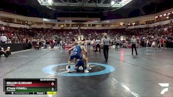 5A 145 lbs Quarterfinal - Ethan Powell, Carlsbad vs Ibrahim Eldenawi, La Cueva