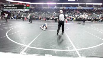 52 lbs Quarterfinal - Micah Melson, Purler vs Maverick Lembke, Westfield Razorbacks