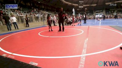 46 lbs 3rd Place - Wyatt Worth, Collinsville Cardinal Youth Wrestling vs Gerami President, Victory Grappling Club