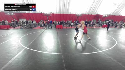 120 lbs Cons. Round 3 - Dylan Ponchaud, Weigh In Club vs Bently Nowak, Wrestling Factory