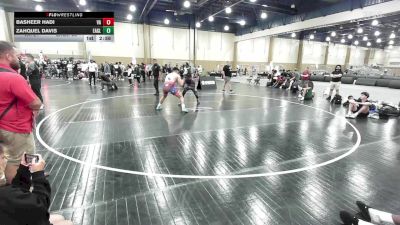 285 lbs Rr Rnd 1 - Basheer Hadi, Virginia-Duals vs Zahquel Davis, Eagle Wrestling Club-Duals