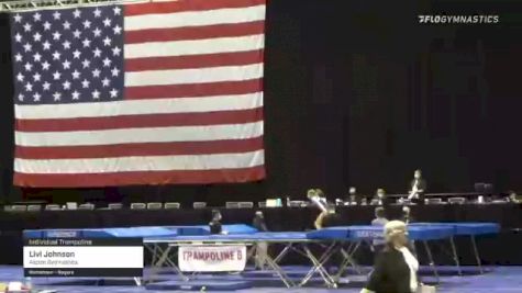Livi Johnson - Individual Trampoline, Aspire Gymnastics - 2021 USA Gymnastics Championships