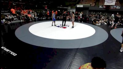 138 lbs Landon Alonzo, OCWA - Orange County Wrestling Association vs Andrew Gomez, KTWA-Kings-Tulare Wrestling Association