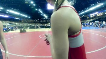 100 lbs Champ. Round 1 - Lea Soza, Mater Academy vs EMERSON MOORE, Sunlake