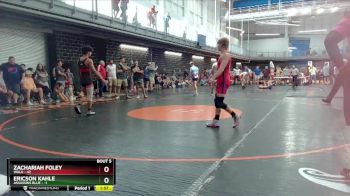 152 lbs Round 1 (10 Team) - Ericson Kahle, Assassins Blue vs Zachariah Foley, WALA