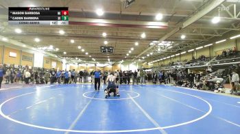 106 lbs Consolation - Mason Barbosa, North Kingstown vs Caden Barbera, South Kingstown