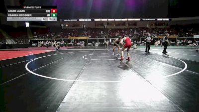 184 lbs Round Of 64 - Aidan Lazas, Rutgers vs Keagen Kroeger, Vanguard