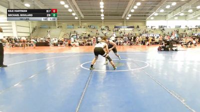 160 lbs Rr Rnd 1 - Kile Hartman, BC Predators - HSB vs Michael Boulard, Shore Thing Surf - HSB