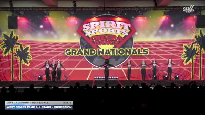 West Coast Fame Allstars - OBSESSION [2026 L1 Junior - D2 - Small Day 3] 2026 Spirit Sports Grand Nationals