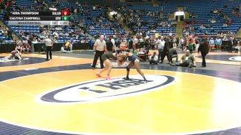 170 lbs Quarterfinal - Kira Thompson, O`Fallon (H.S.) vs Caliyah Campbell, Oak Park (O.P.-River Forest)