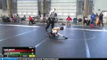 52 lbs Round 3 (8 Team) - Luke Briggs, Team Smash vs Jaxon Bedsworth, Warhawks Red