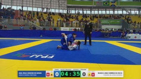 BIANCA LIMA CORREIA DA SILVA vs ANA JÚLIA ODDONE DE SOUZA 2026 FPJJ Circuito Paulista GI Etapa 3