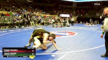 215 Class 4 lbs Champ. Round 1 - Ethan Venable, Oakville vs Aidan Carver, Raymore-Peculiar