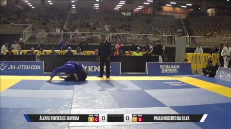 Paulo Roberto Da Silva vs Álvaro Fontes De Oliveira 2025 Pan Jiu Jitsu IBJJF Championship