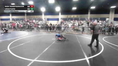 66 lbs 5th Place - Hugh Transfiguracion, Reign WC vs Lukas Floyd, Reign WC