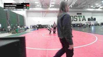 132 lbs Cons. Round 2 - Chazz Sulsona, Wilson/Long Beach vs Alex Becerra, Schurr