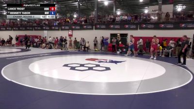 125 kg Champ. Round 3 - Lance Trost, Cliff Keen Wrestling Club vs Bennett Tabor, Minnesota - RTC