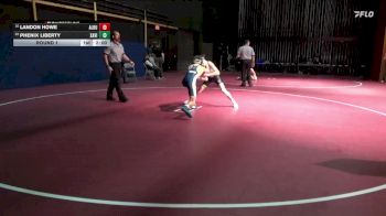 113 lbs Round 1 - Landon Howe, Alburnett vs Phenix Liberty, Xavier, Cedar Rapids