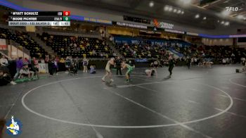 132 Silver D Round 2 - Wyatt Schultz, Iowa City, West vs Bodie Fichter, Staley
