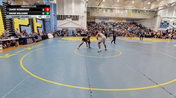 215 lbs Champ. Round 1 - Nasir Williams, Odessa H S vs Zakir Roberson, Delcastle H S