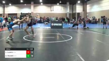 126 lbs Prelims - Louie Lucero, Blackcat WC vs Anthony Monetti, Este Built Underground