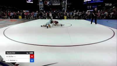 105 lbs Round Of 64 - Aubree Butler, NJ vs Telsarina Walter, OR