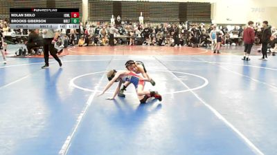 49 lbs Rr Rnd 3 - Nolan Sidlo, ICWL Bruisers Club - ESC vs Brooks Giberson, Marlton Chiefs - ESC