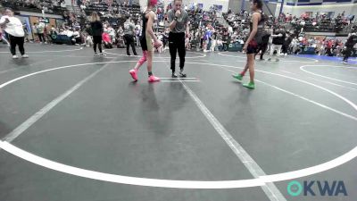 91 lbs Rr Rnd 4 - Amiah Huerta, F-5 Grappling vs Mieka Swatek, D3 Wrestling Cluib